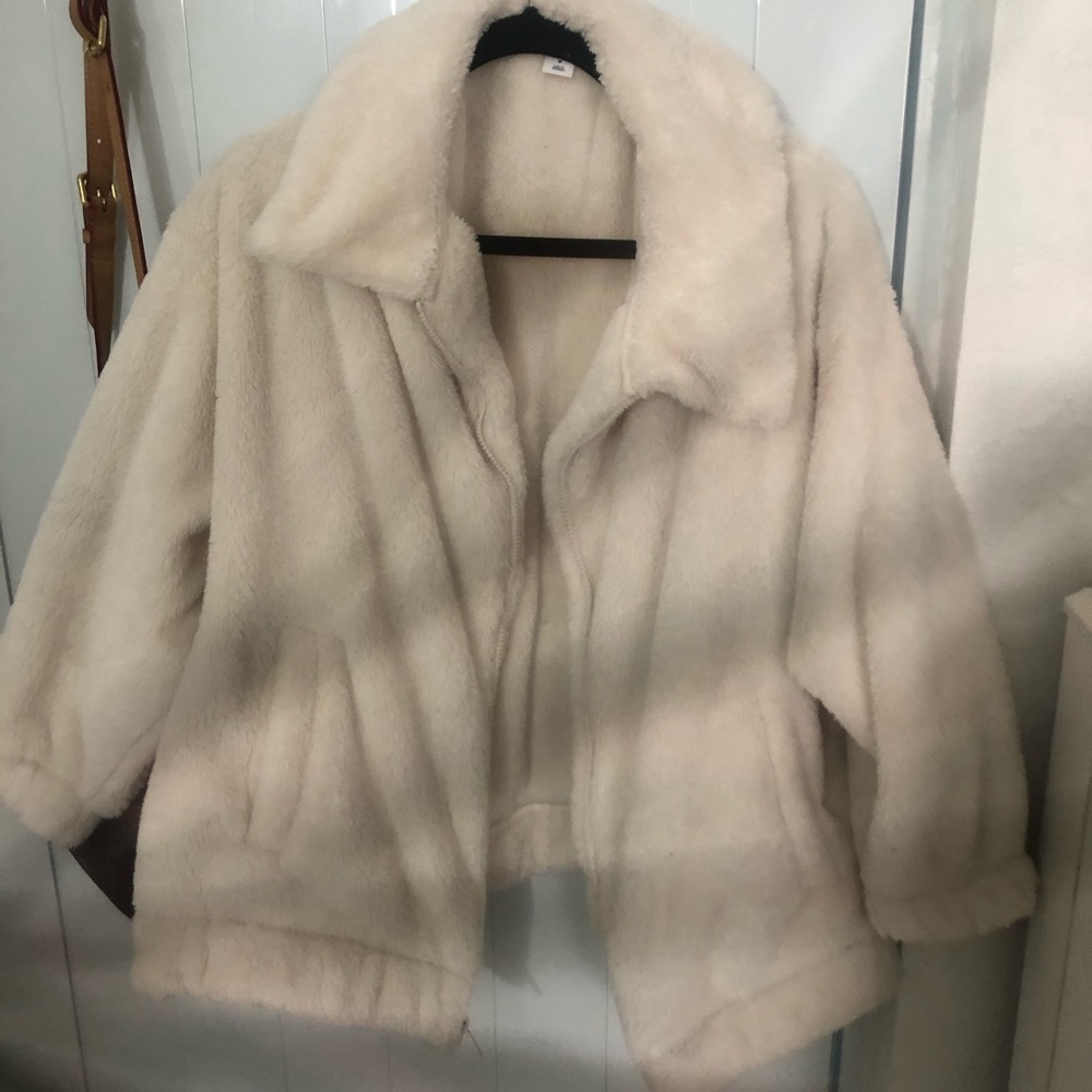 Fluffy jacket
